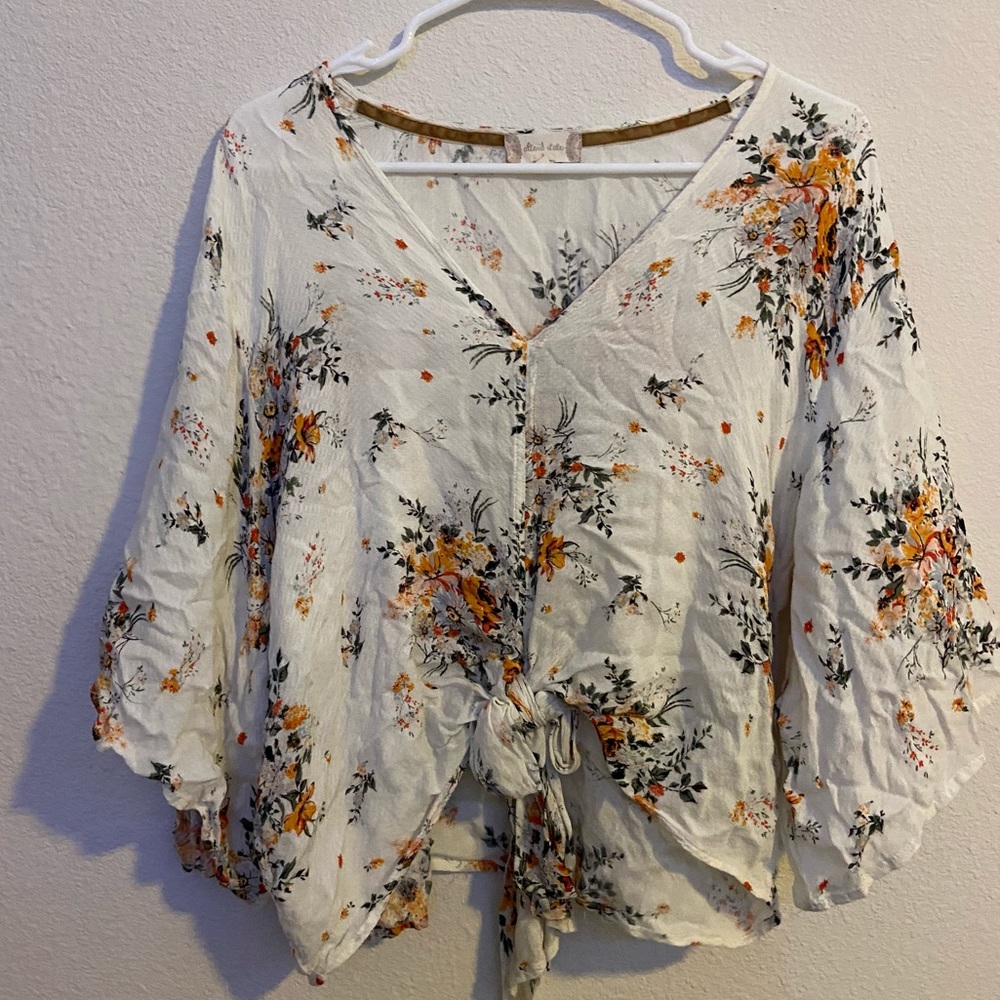 altar’d state floral blouse